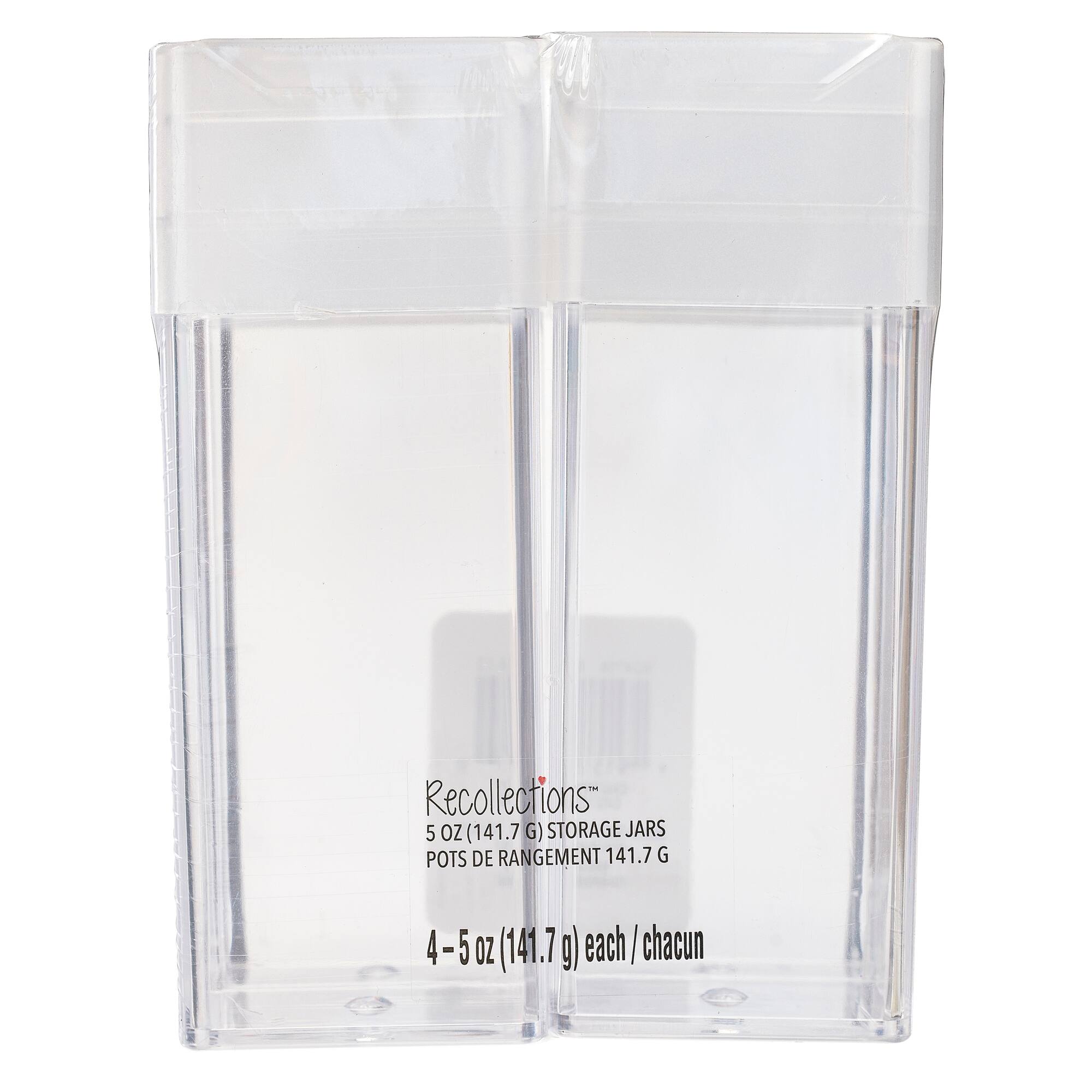 5oz. Storage Jars, 4ct. by Simply Tidy™